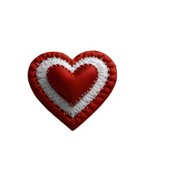 Red heart illustration png.5000x5000 px.