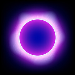 Abstract glowing sphere futuristic. Light Ring sphere vector design technology digital circle abstract background used for graphic,communication. Vector illustration.