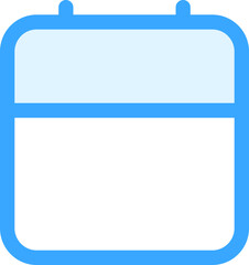 Calendar two color icon