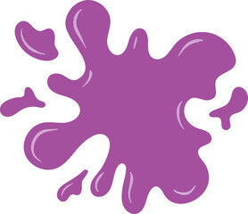 Abstract Paint Color Splash Illustration