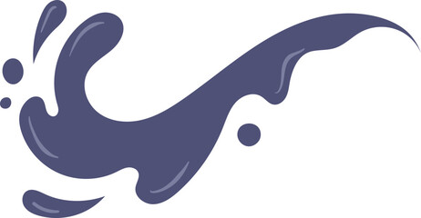 Obraz premium Abstract Paint Color Splash Illustration