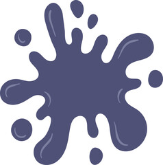 Abstract Paint Color Splash Illustration