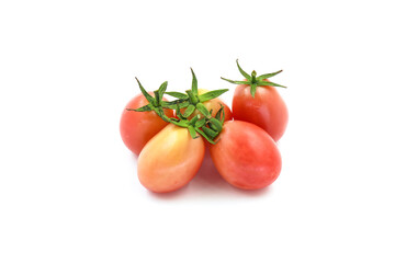 tomatoes isolated on white background