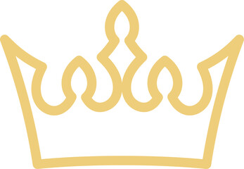 Crown Outline Illustration