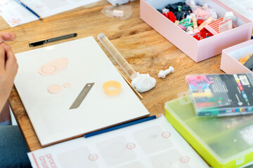 Learn to make stunning earrings in our polymer clay class