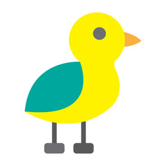 Bird Vector Flat Icon Design