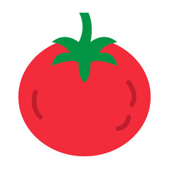 Tomato Vector Flat Icon Design