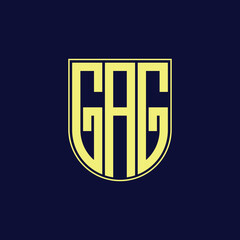 gag letter logo design