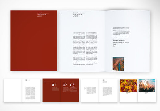 Sophisticated and Minimalist Report Design