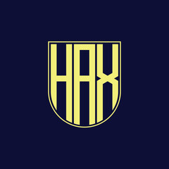 hax letter logo design