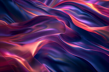 Obraz premium A beautiful abstract wallpaper that captures the fluidity of motion with abstract lines and suggesting movement and energy by Playing with gradient colors and transparency to enhance the dynamic feel