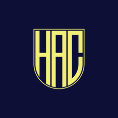hac letter logo design