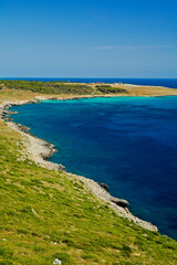 La costa tra punta del Serpe e Baia dell'Orte,Otranto,,Puglia,Italia