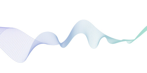 Modern glowing wavy lines with technology connection concept. Abstract technology lines mesh background. Abstract digital motion lines. Vector wave curve gradient pattern blend.