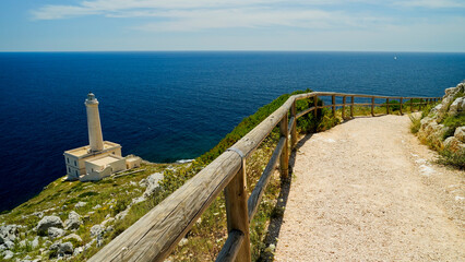 Obraz premium Faro di Punta Palascìa,Otranto,,Puglia,Italia