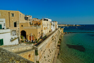  Panoramica delle mura di Otranto,,Puglia,Italia
