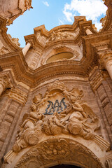 detail of the Valencia Cathedral