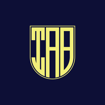 iab letter logo design