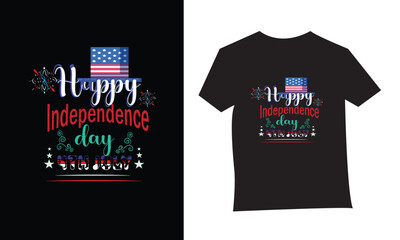 This is Eye catching  and Modern Minimalist T-Shirt design for 4th of July INDEPENDENCE DAY.