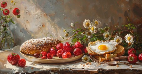 Continental breakfast.