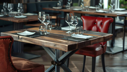 Fototapeta premium table mockup