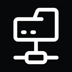 Percent Outline Icon