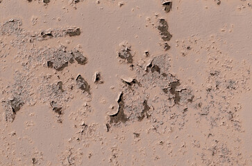 old iron rusty wall close up