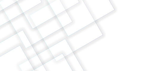 Abstract Minimal Geometric background with triangular bright light with soft shadows as pattern. White minimal line design. baseness technology and communication concept Decoration arrow design.