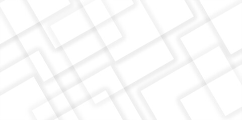 Abstract Minimal Geometric background with triangular bright light with soft shadows as pattern. White minimal line design. baseness technology and communication concept Decoration arrow design.