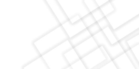 Abstract Minimal Geometric background with triangular bright light with soft shadows as pattern. White minimal line design. baseness technology and communication concept Decoration arrow design.