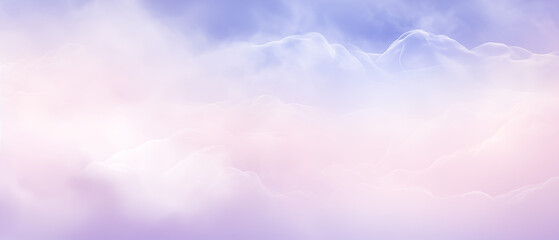 Obraz premium Dreamy Pastel Cloudscape