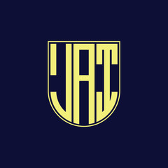 jai letter logo design © Abdullah