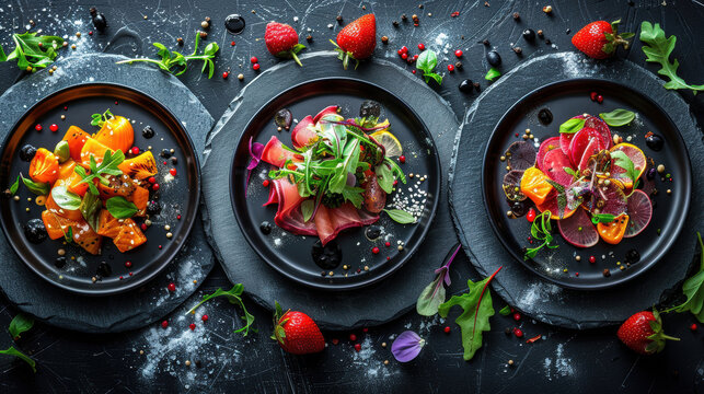 artistic food plating and styling techniques that are visually captivating and share-worthy on social media.