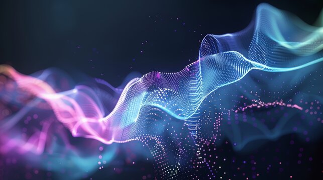 Convert audio data from various music genres into abstract visualizations exploring the relationship between sound and visual form