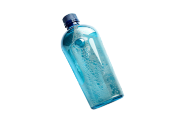 Soothing Anti Dandruff Shampoo Isolated on Transparent Background