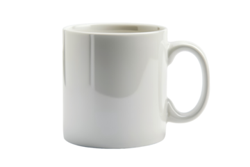 Modern Travel Coffee Mug Isolated on Transparent Background