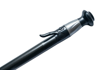 Ceramic Barrel Curling Iron Isolated on Transparent Background