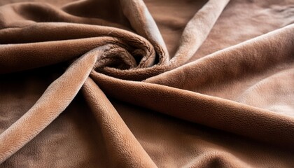 Suede fabric with a velvety touch.
