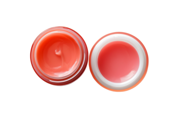 Natural Lip Balm Tube Isolated on Transparent Background