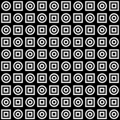 Monochrome Abstract Dynamic Pattern Background