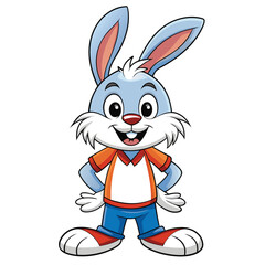 mascot funny bunny