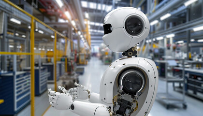 Humanoid Robots to Assist in Factories, Bringing Parts to Assembly Lines