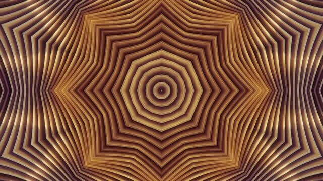 3d wood abstract arabesque kaleidoscopic background