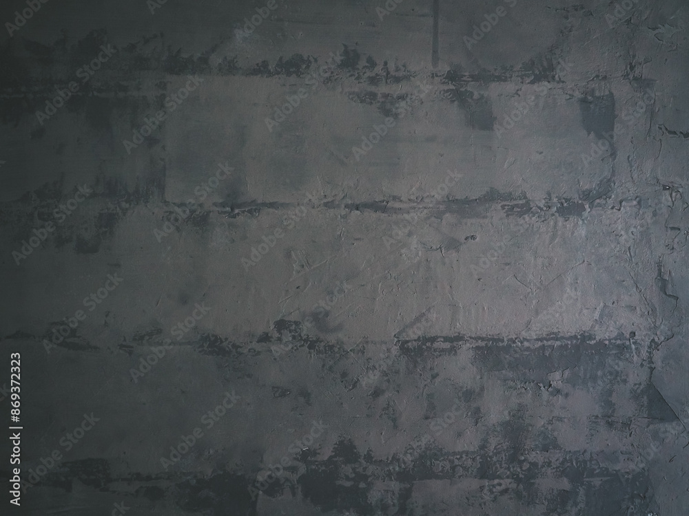 Wall mural Close-up of gray cement texture in Loft style for building and construction backgrounds.   