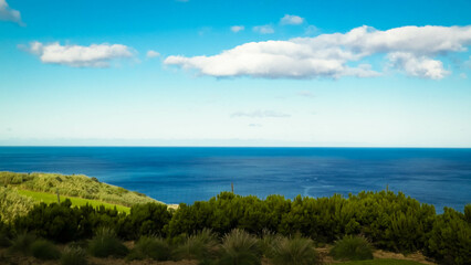 Coastal area of Sao Miguel, Azores islands.