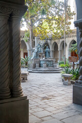 Church cloisters exterior
