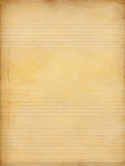 The aged nostalgic letter paper texture background  