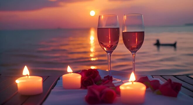 two glasses of wine