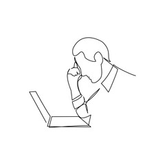 Manager vector illustration