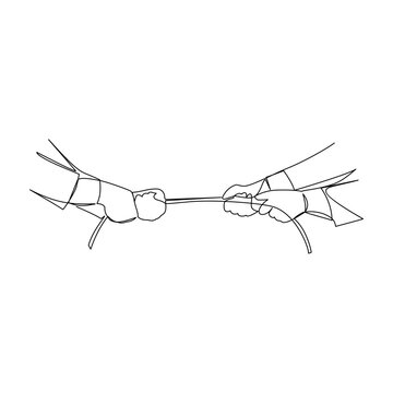 recommend clip art: People drawn in line art style